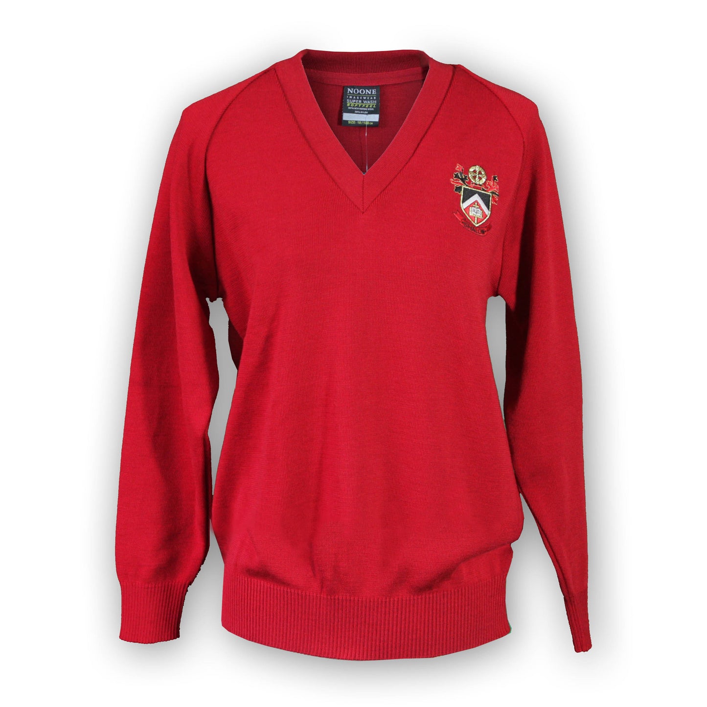 Red School Pullover Jumper