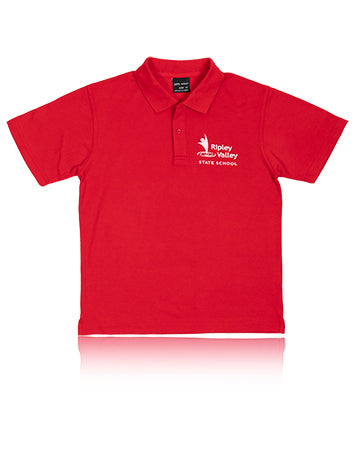 House Red Polo Ripley SS