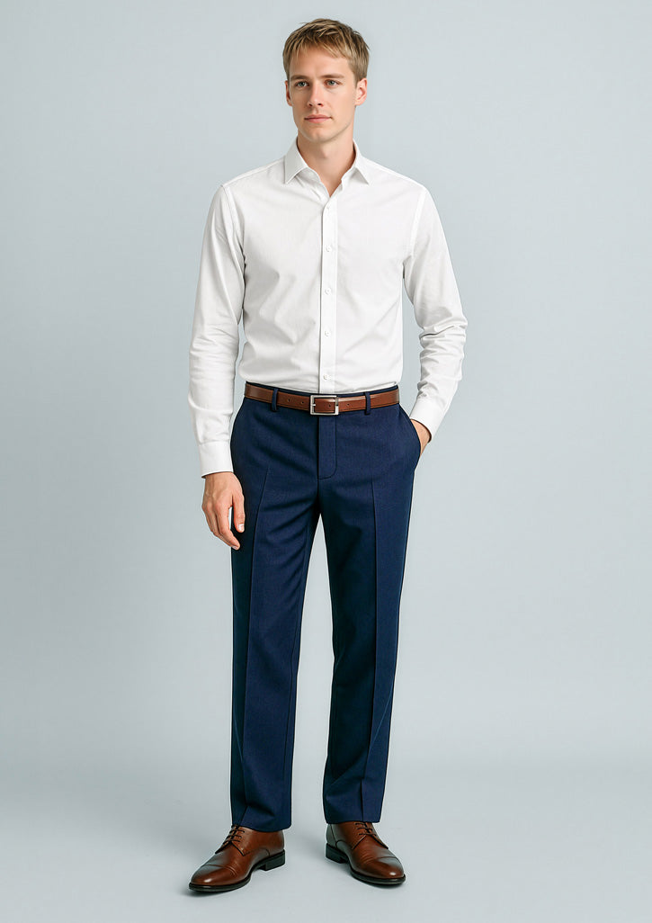 Mens Cool Stretch Flat Front Pant (Regular)