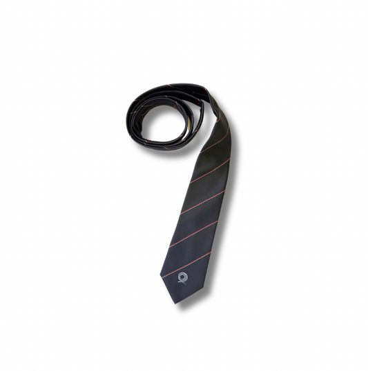 Style B Charcoal Long Tie SMT