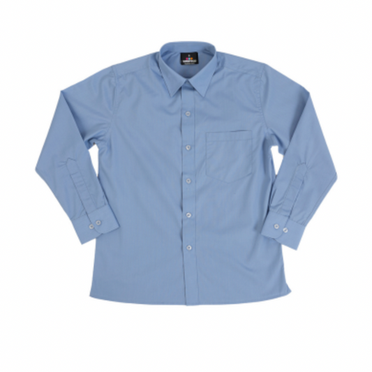 Boys Shirt Blue L/S- STJC