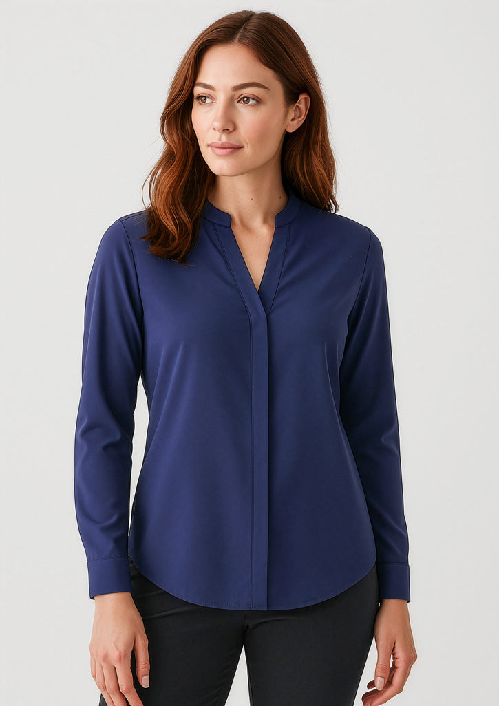 Womens Juliette Long Sleeve Blouse