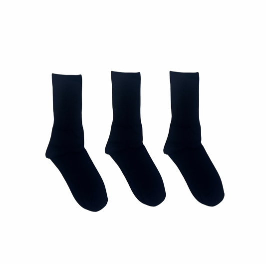 Navy Anklet Sock 3 Pk