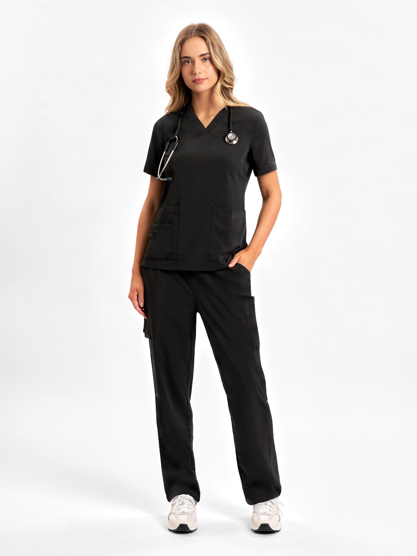 Avery Womens Straight Leg Scrub Pant