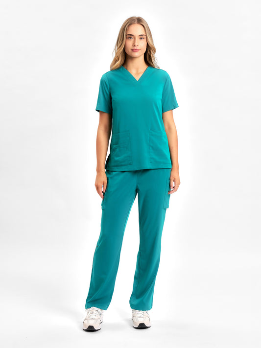 Avery Womens Straight Leg Scrub Pant