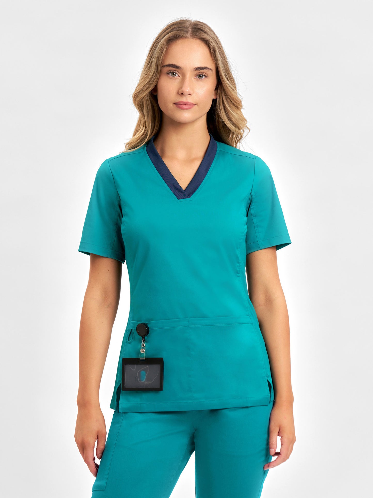 Riley Womens Stretch Scrub Top