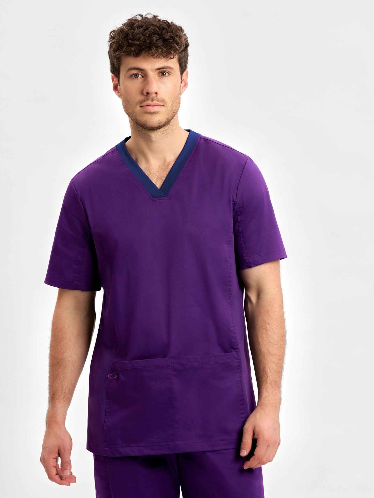 Riley Mens Stretch Scrub Top
