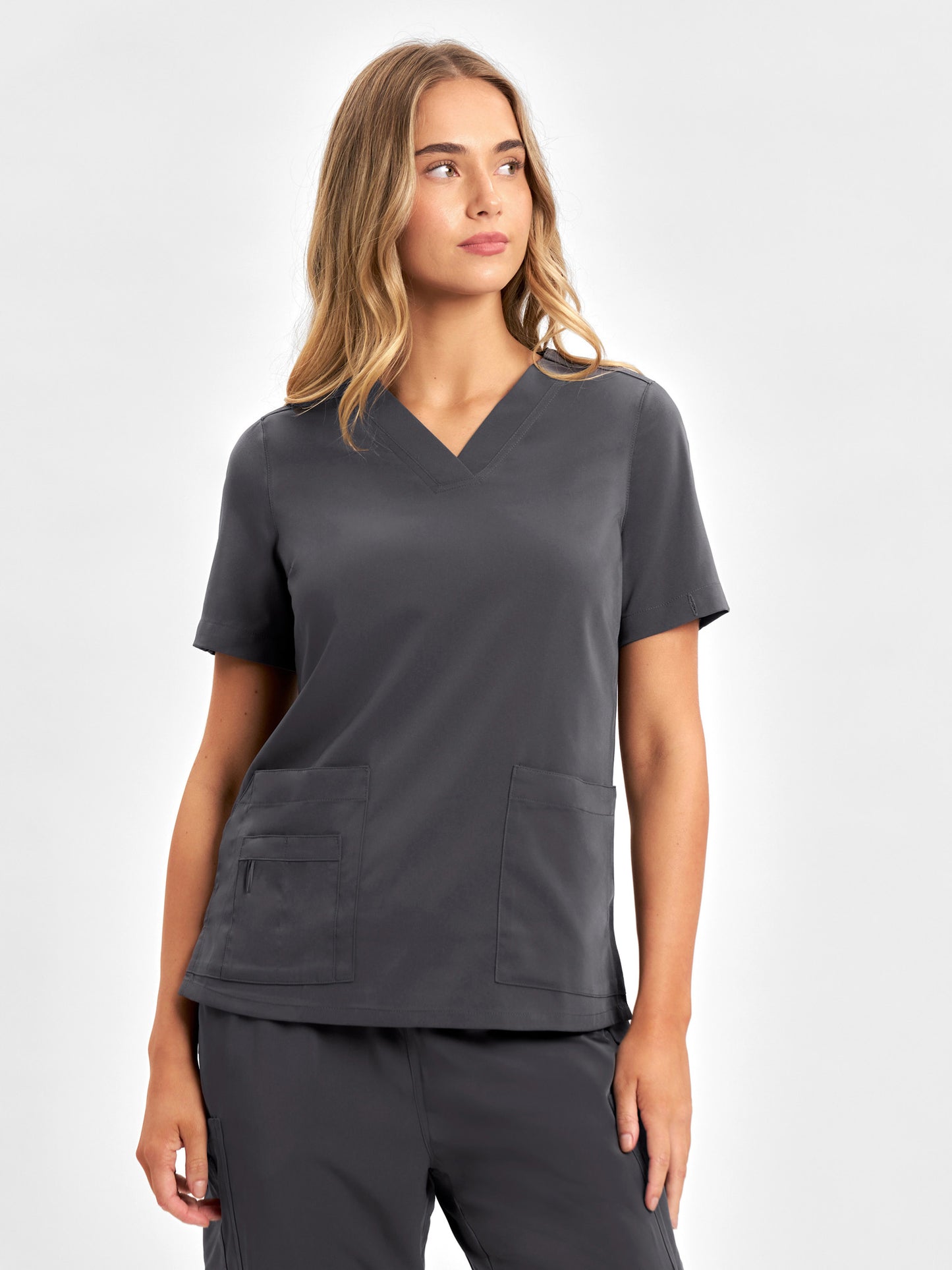 Avery Womens V-Neck Scrub Top