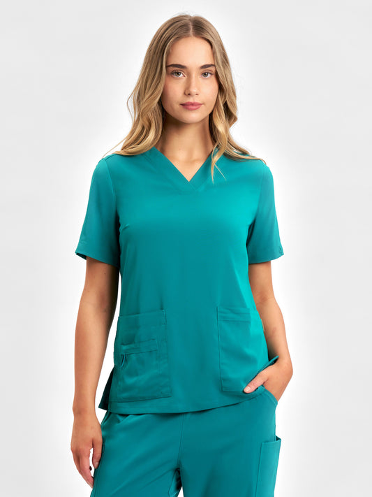 Avery Womens V-Neck Scrub Top