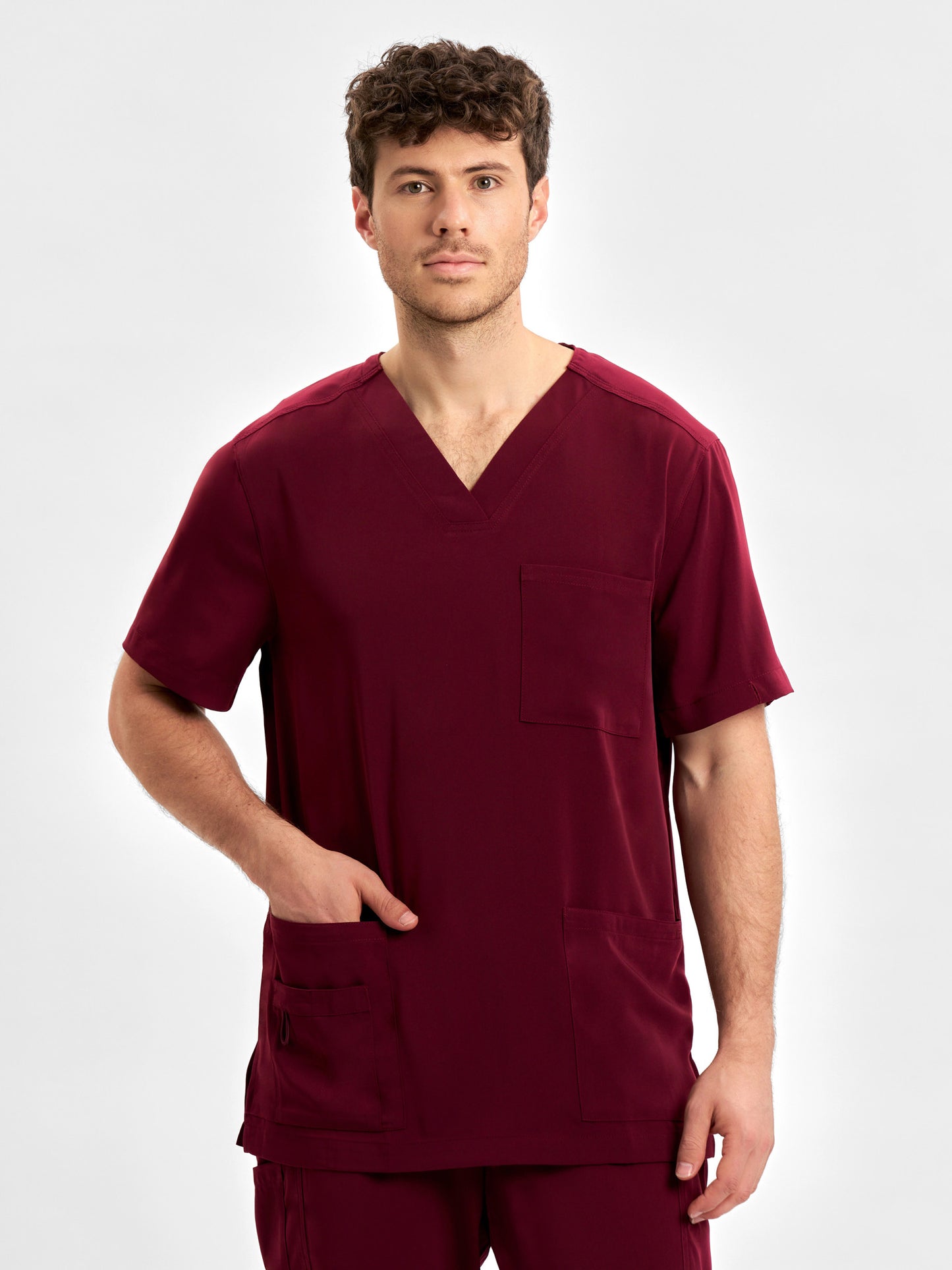 Avery Mens V-Neck Scrub Top