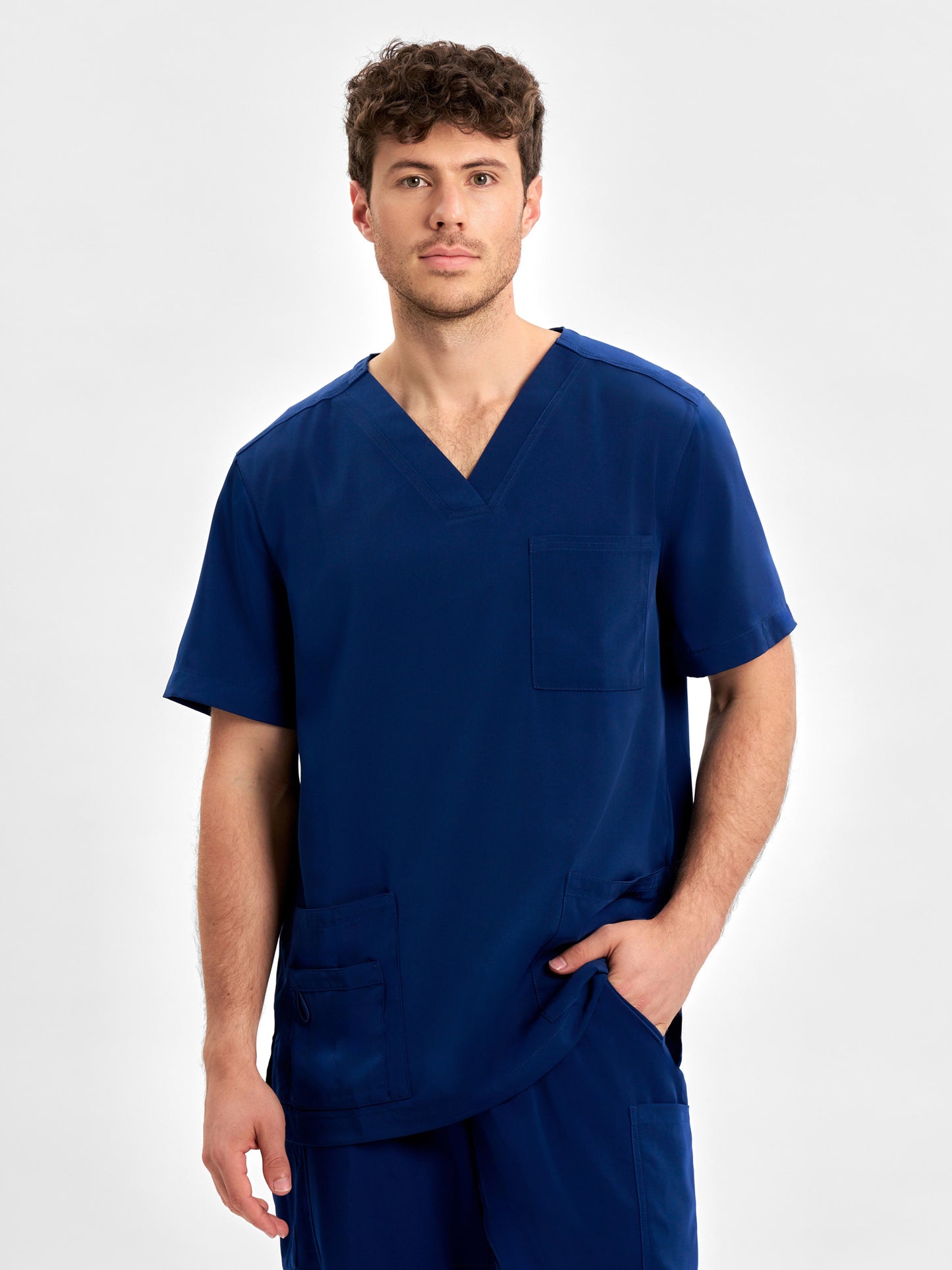 Avery Mens V-Neck Scrub Top