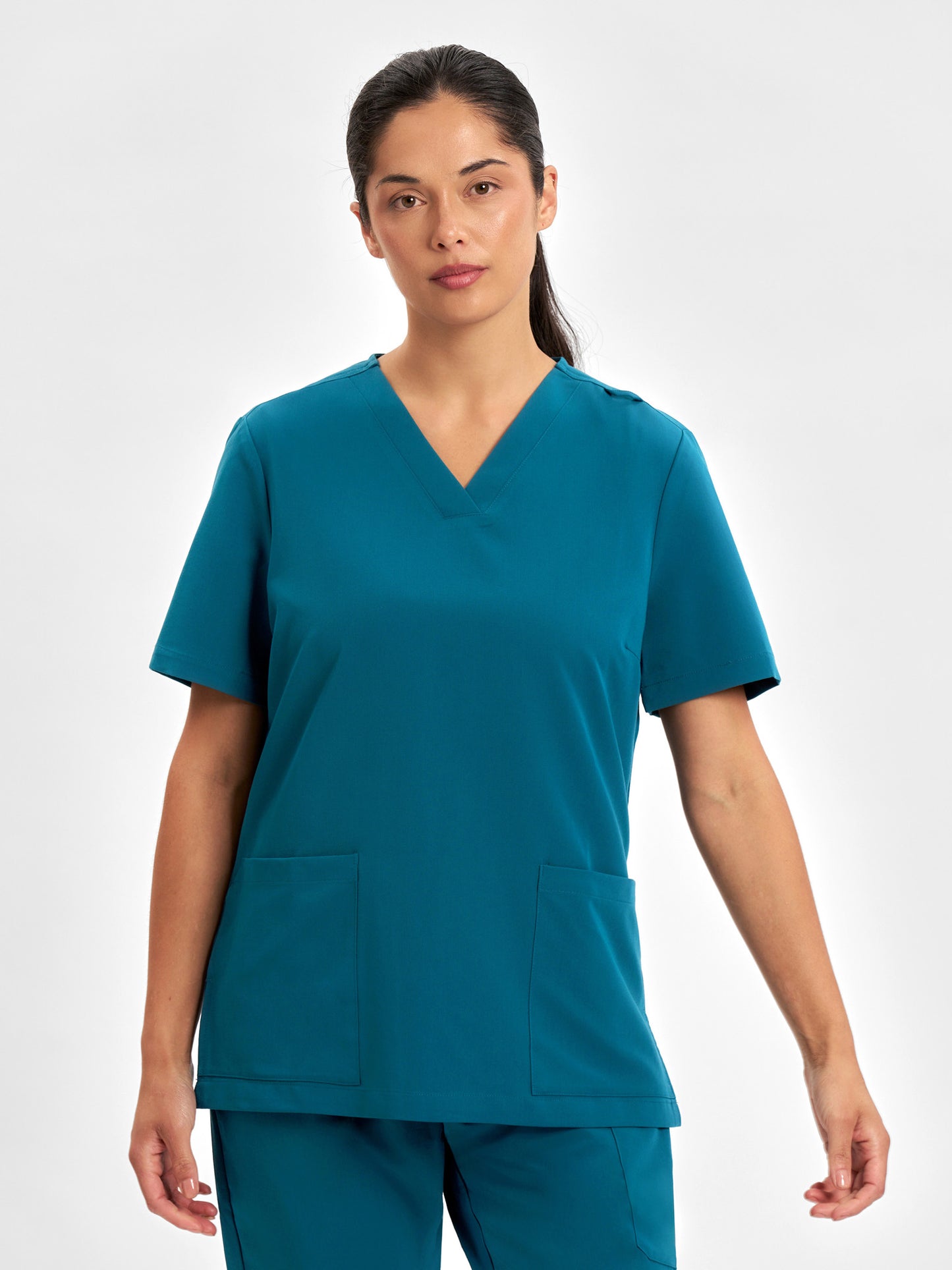 Pulse Womens V-Neck Scrub Top