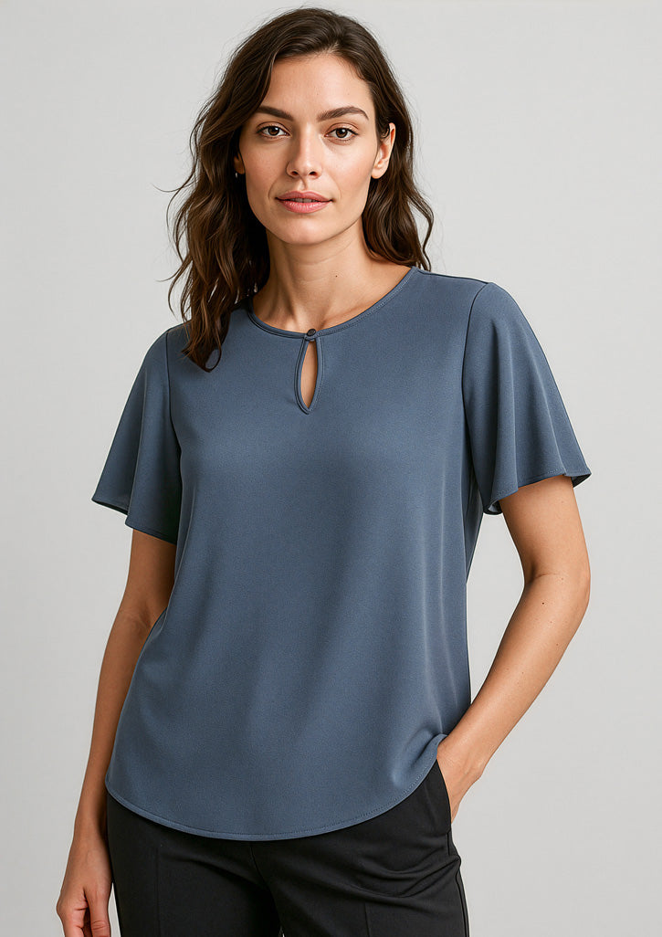 Womens Vienna Short Sleeve Blouse