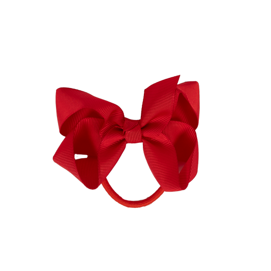 Hair Bow on Elastic EPS
