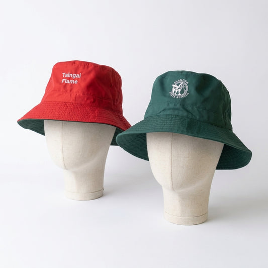 Bucket Hat House Red Elanora